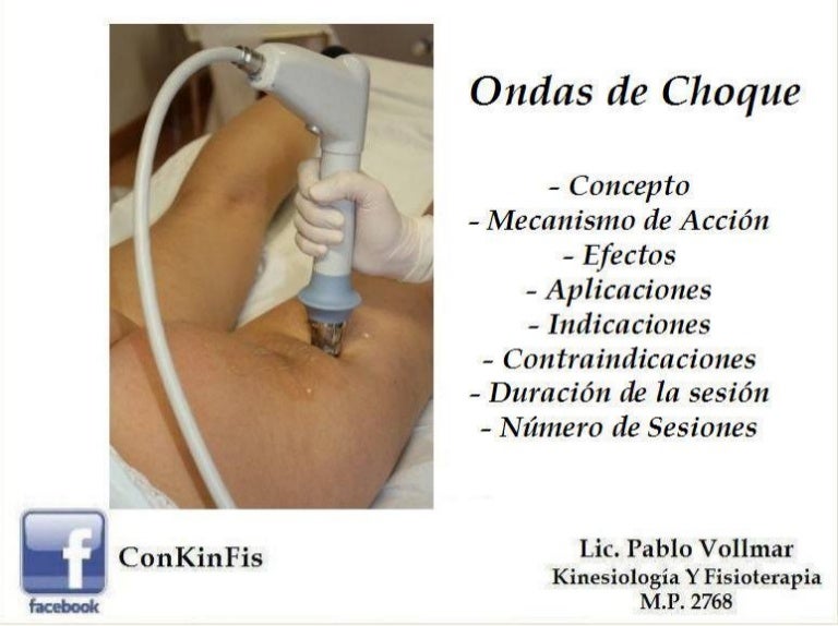 Ondas de choque contraindicaciones pdf